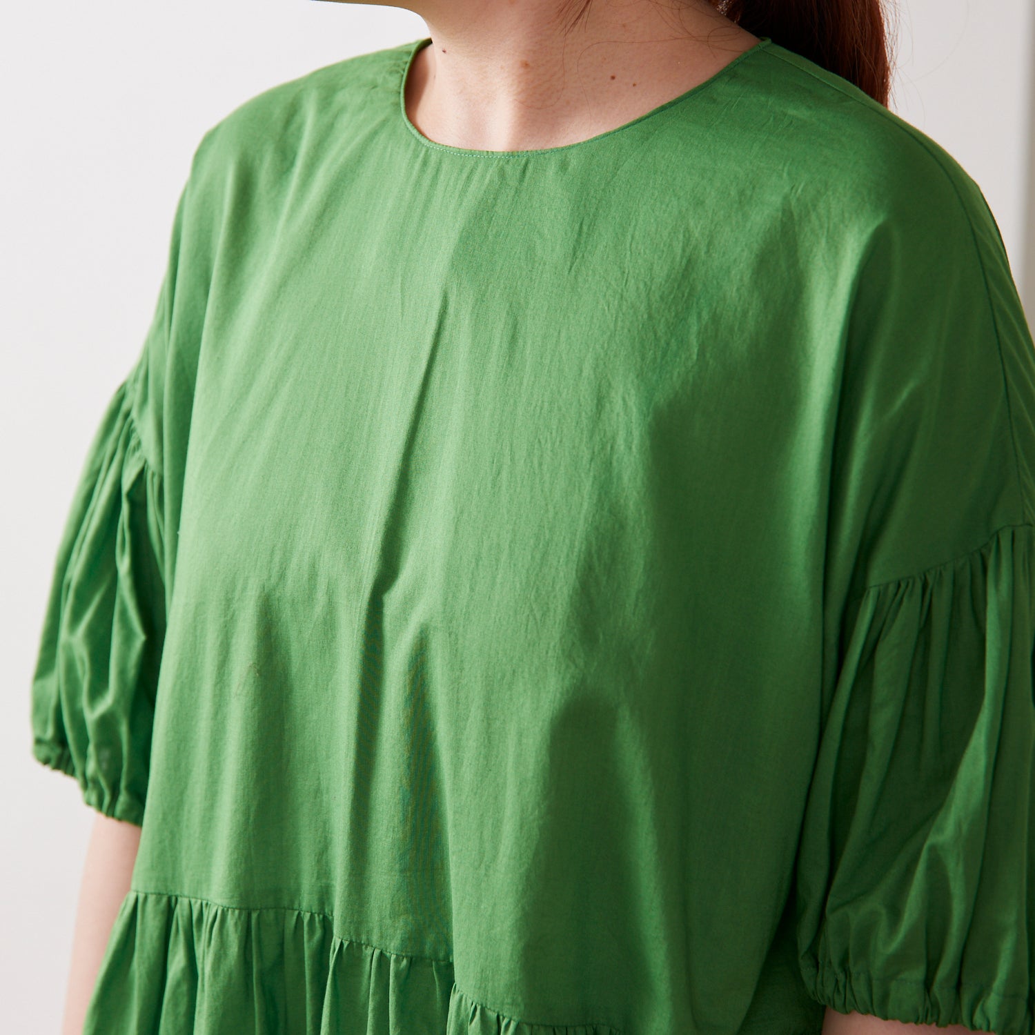Nuno to Mono Cotton Washed Lawn - Green YKA-590-1