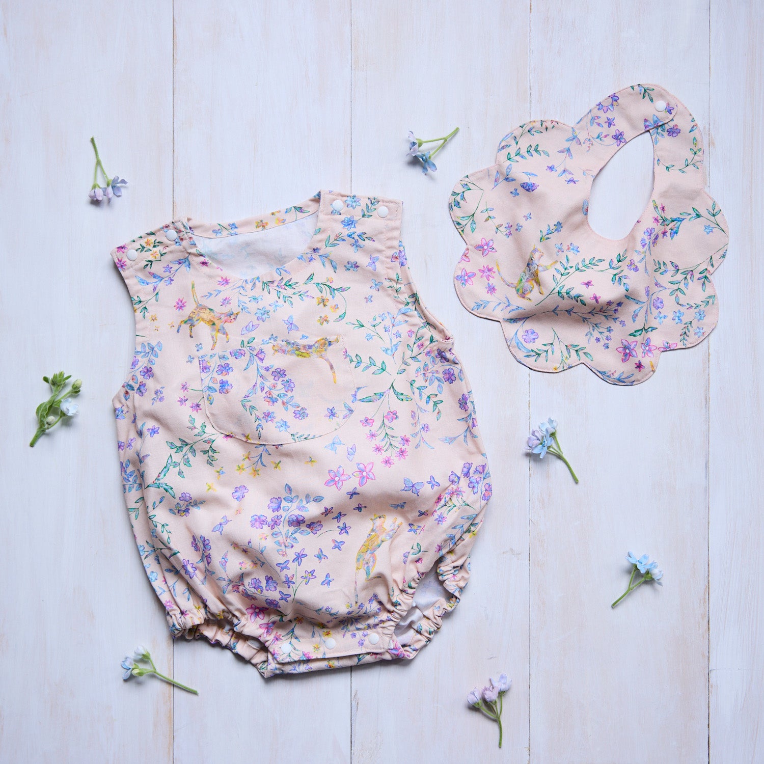 mumea Butterfly Dream Cotton Sheeting EGX-9800-3
