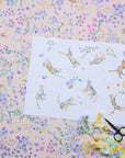 mumea Butterfly Dream Cotton Sheeting EGX-9800-3