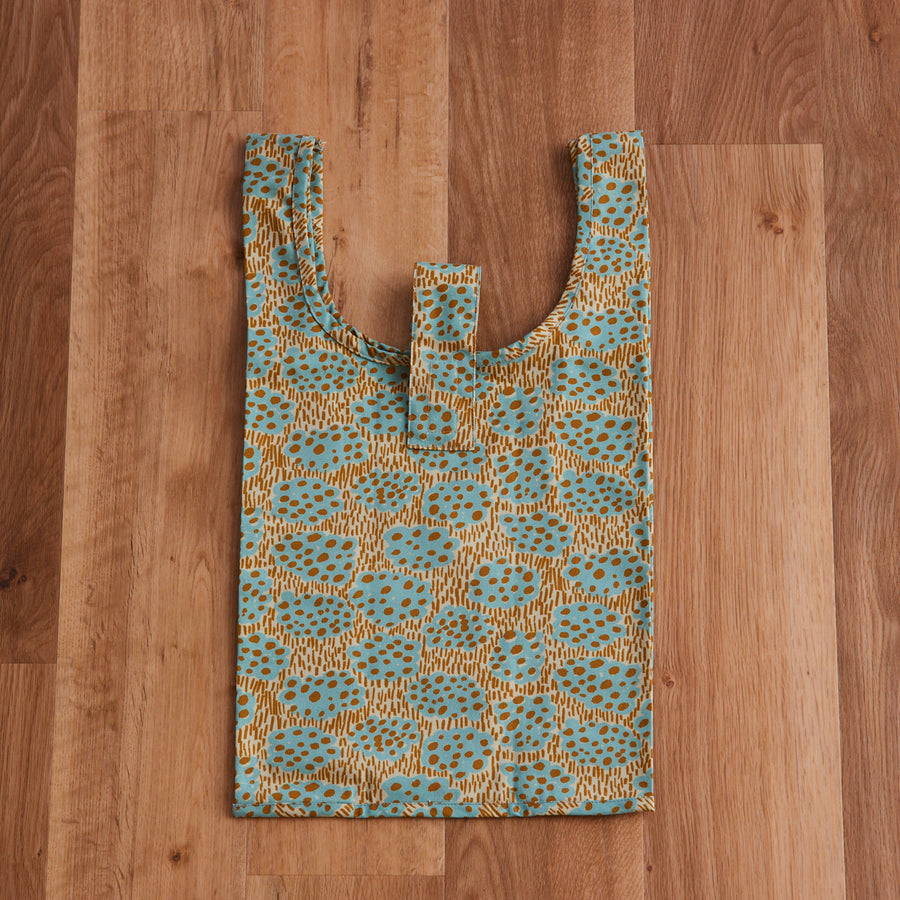 Foldable Grocery Bag PDF Pattern & Illustrated Sewing Instructions