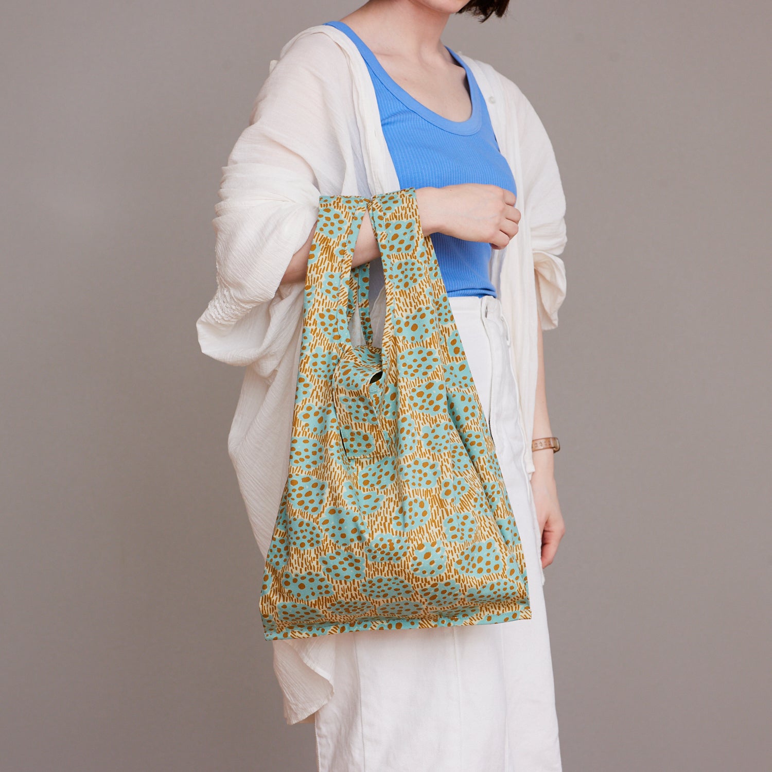 Foldable Grocery Bag PDF Pattern & Illustrated Sewing Instructions