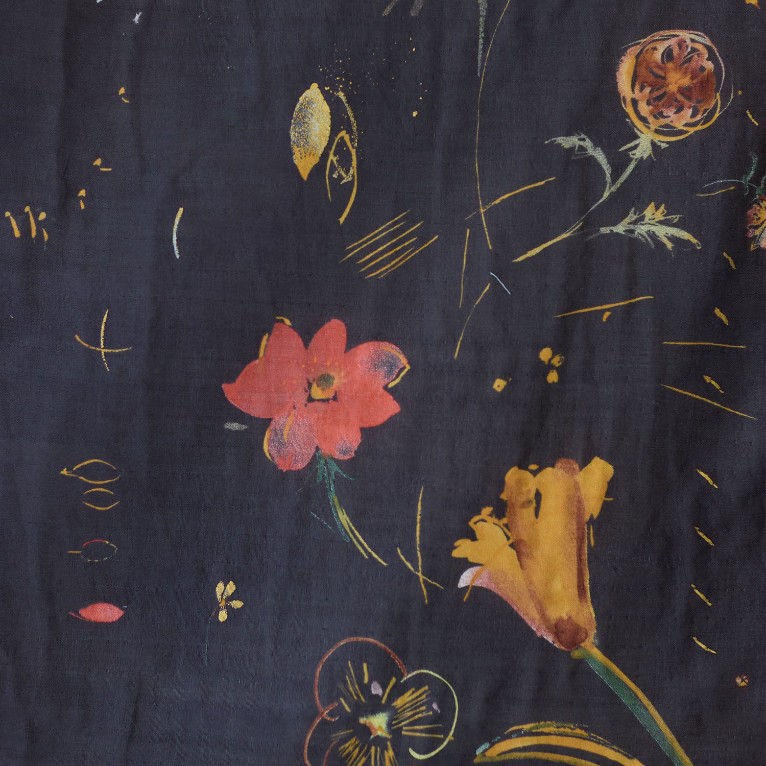 nani IRO Hana no toki niwa Organic Cotton Double Gauze EGX-11440-1