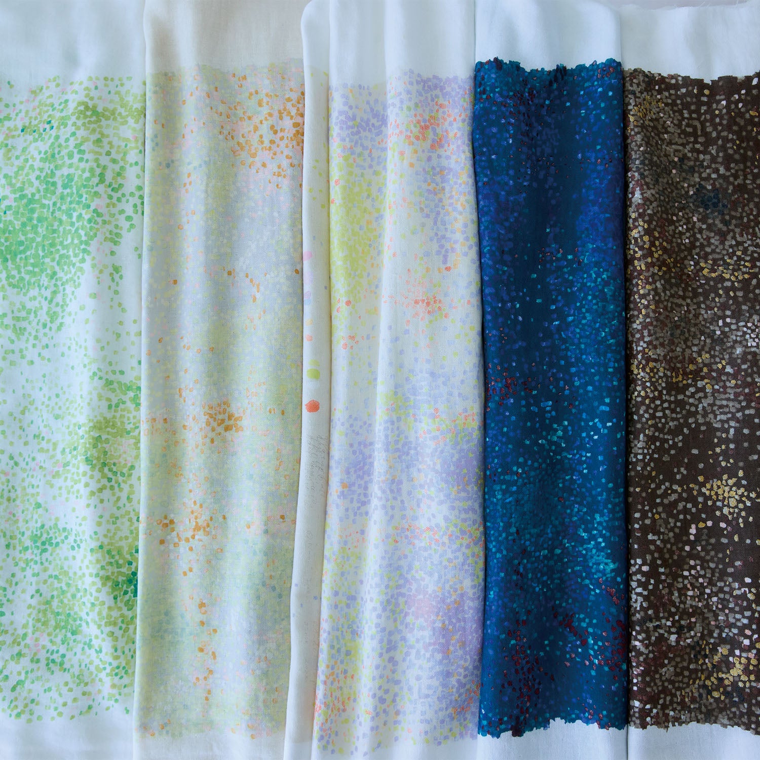 nani IRO Waterfall Cotton Silk Blend Viyella | Kokka Fabrics