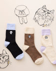 [Kokka Lifestyle] +HAyU Embroidered Socks