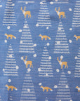 Clocomi Fir Tree ＆ Reindeer Jacquard Fabric TS-2048-1