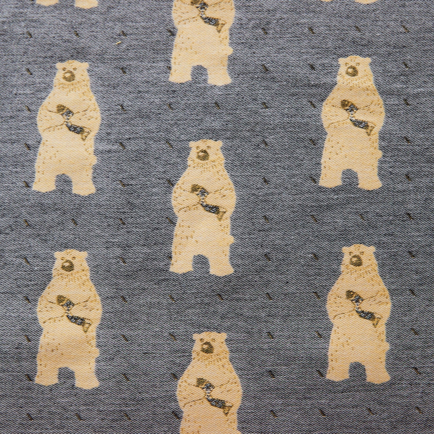 Clocomi Bear Jacquard Fabric TS-2043-1