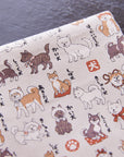 Japanese Dogs Shiba Inu Cotton Oxford