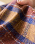 [Fabric Sample] Cotton Yarn-dyed Herringbone Tweed