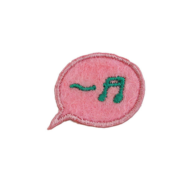 Daruma Embroidery Sticker Patch