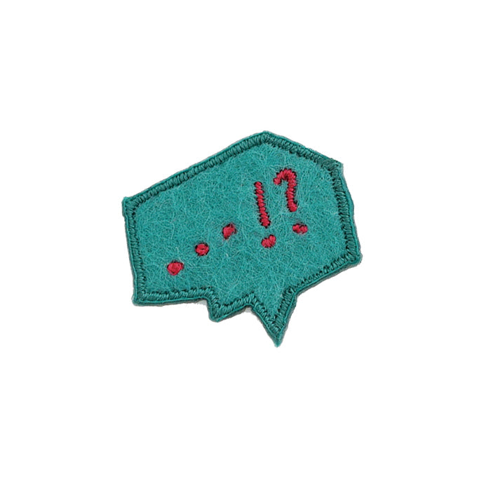 Daruma Embroidery Sticker Patch