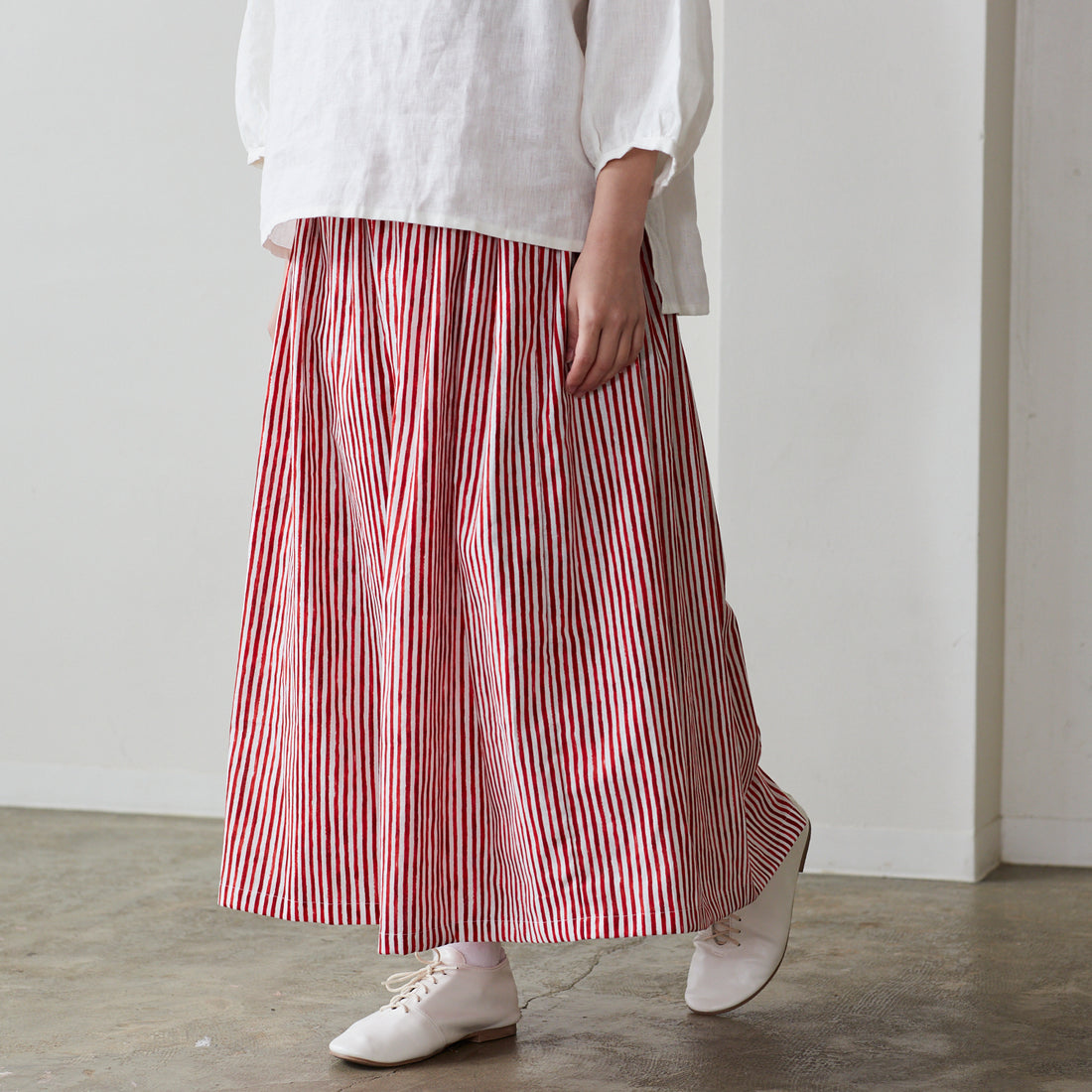 Shima Shima Stripe Linen Cotton Sheeting TC-1050-1