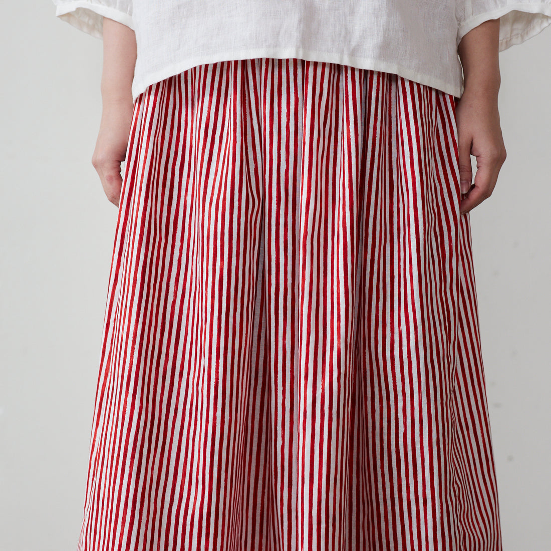 Shima Shima Stripe Linen Cotton Sheeting TC-1050-1