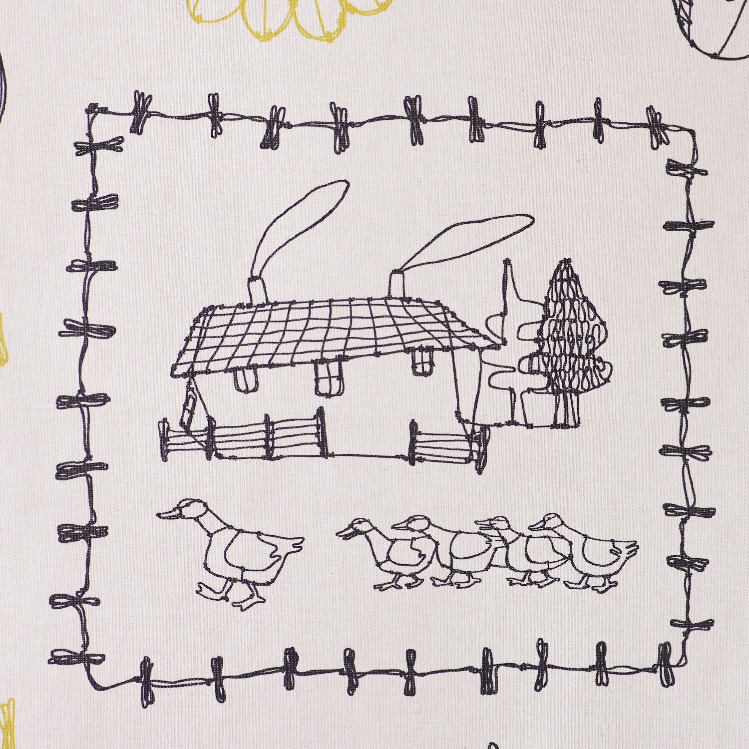 +HAyU Pathwork Cotton Linen Canvas