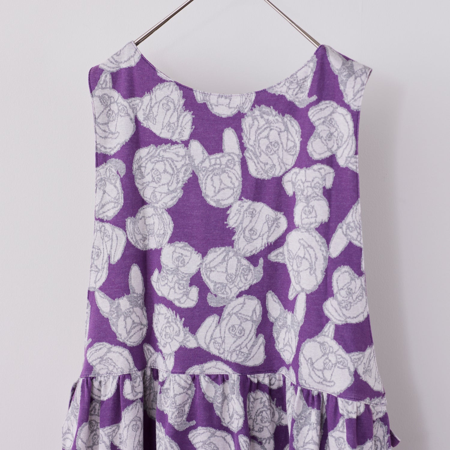 +HAyU Dog Cotton Knit Jacquard