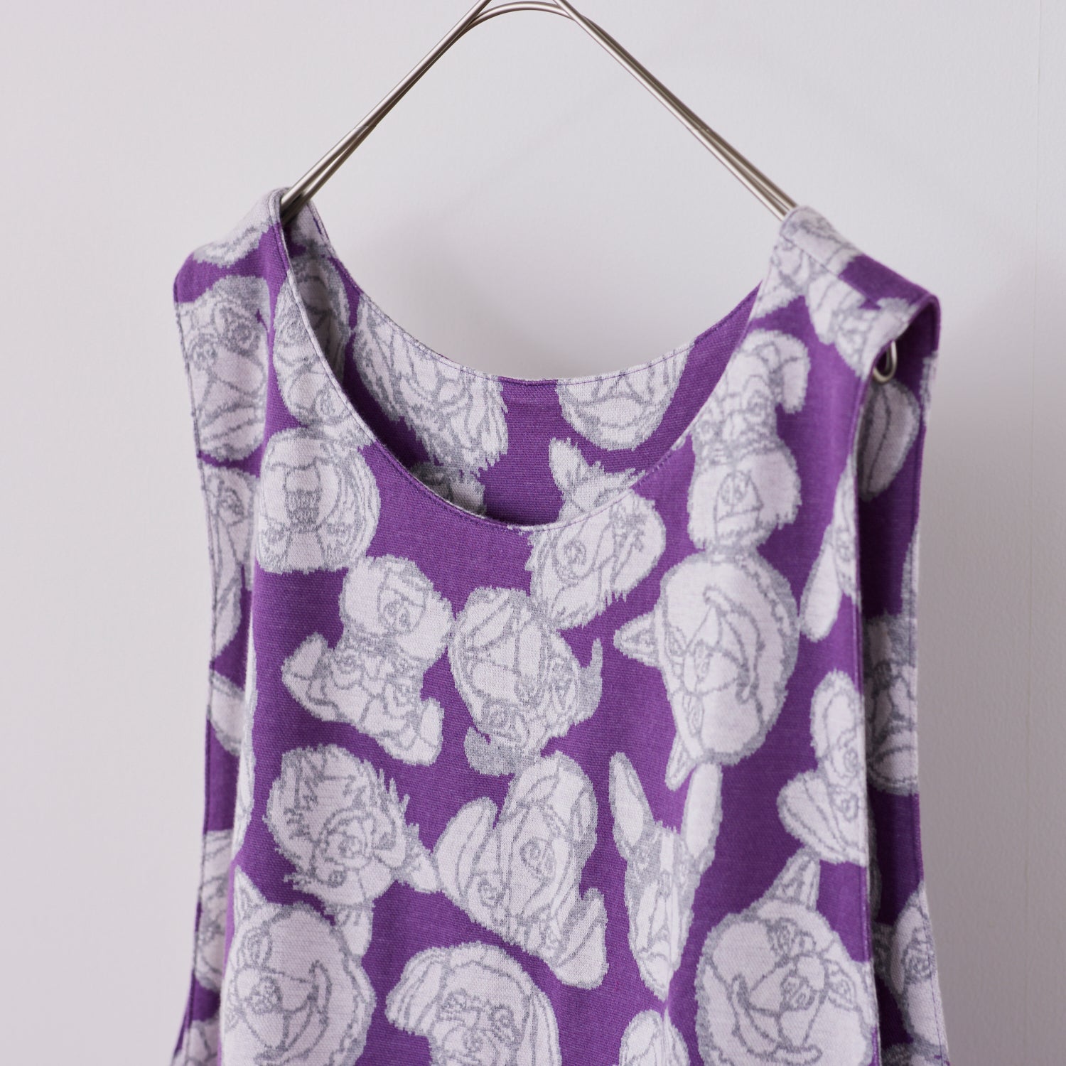 +HAyU Dog Cotton Knit Jacquard