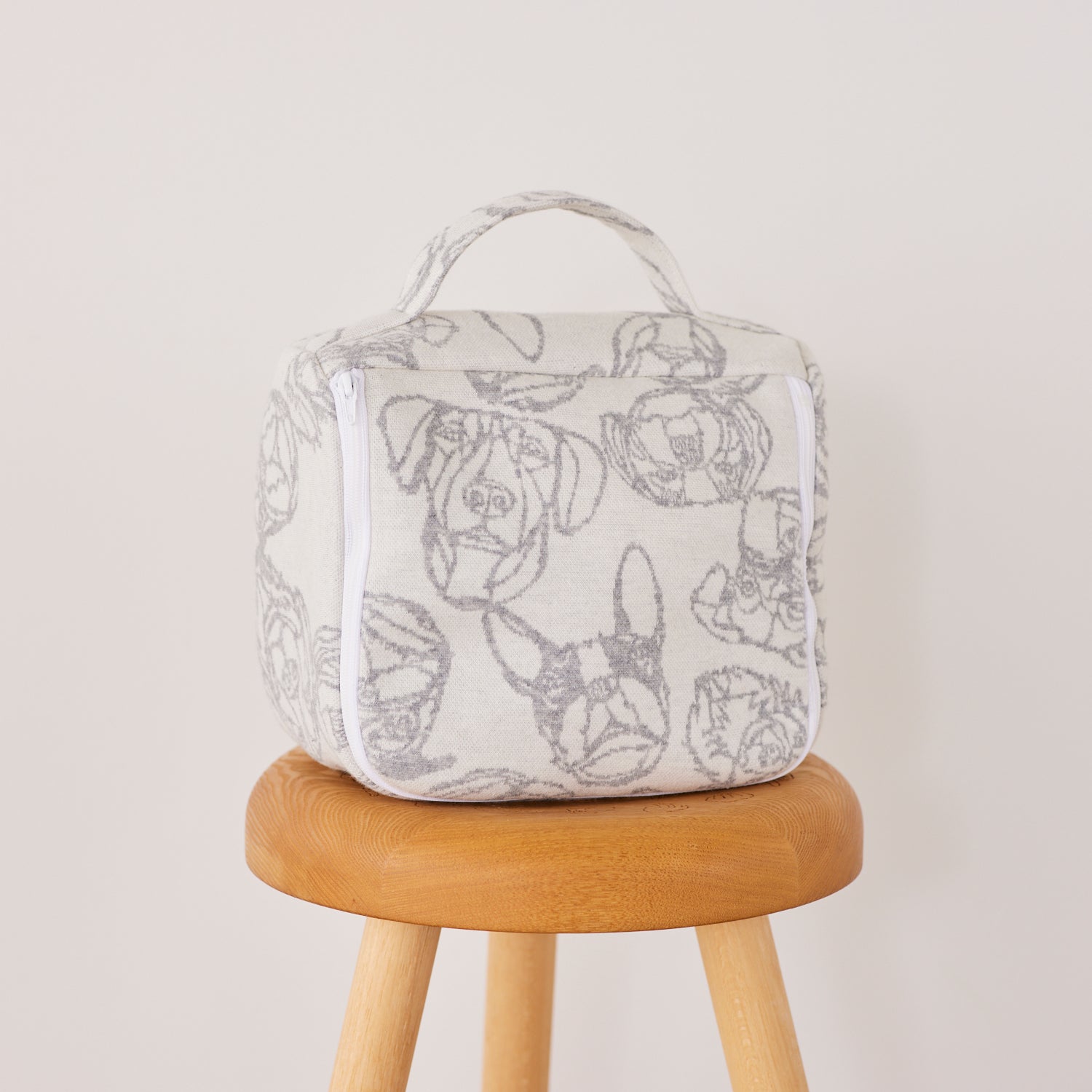 +HAyU Dog Cotton Knit Jacquard