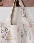 +HAyU Cat Trio Cotton Linen Canvas