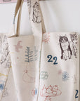 +HAyU Cat Trio Cotton Linen Canvas