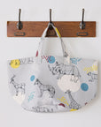 +HAyU African Animals Cotton Linen Canvas