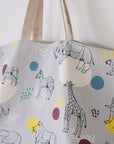 +HAyU African Animals Cotton Linen Canvas