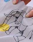 +HAyU African Animals Cotton Linen Canvas