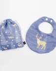 Clocomi Baby Bib & Drawstring Pouch Kit