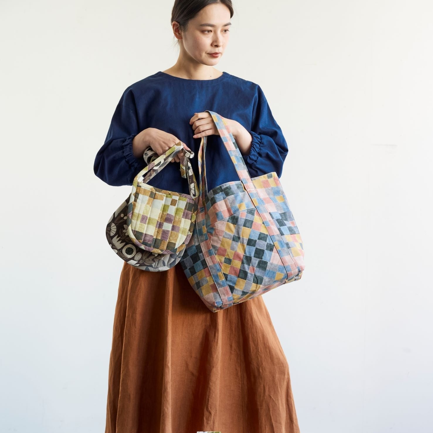 Gather by Bookhou - Geometric Cotton Linen Canvas EKX-1420-3
