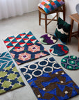 [Kokka Lifestyle] Echino Shaggy Rug Mat
