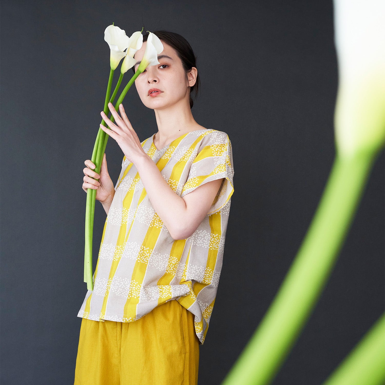 echino Field Cotton Linen Sheeting