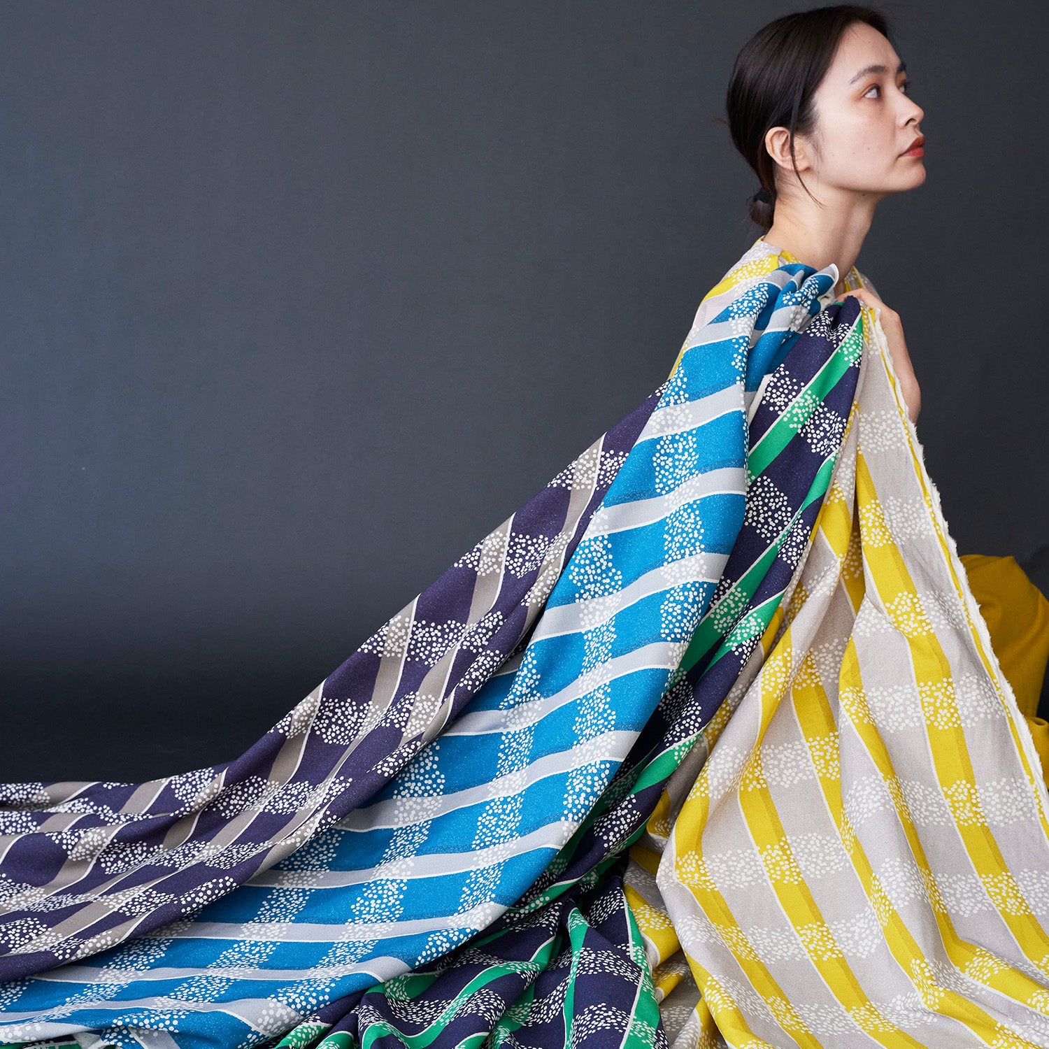 echino Field Cotton Linen Sheeting