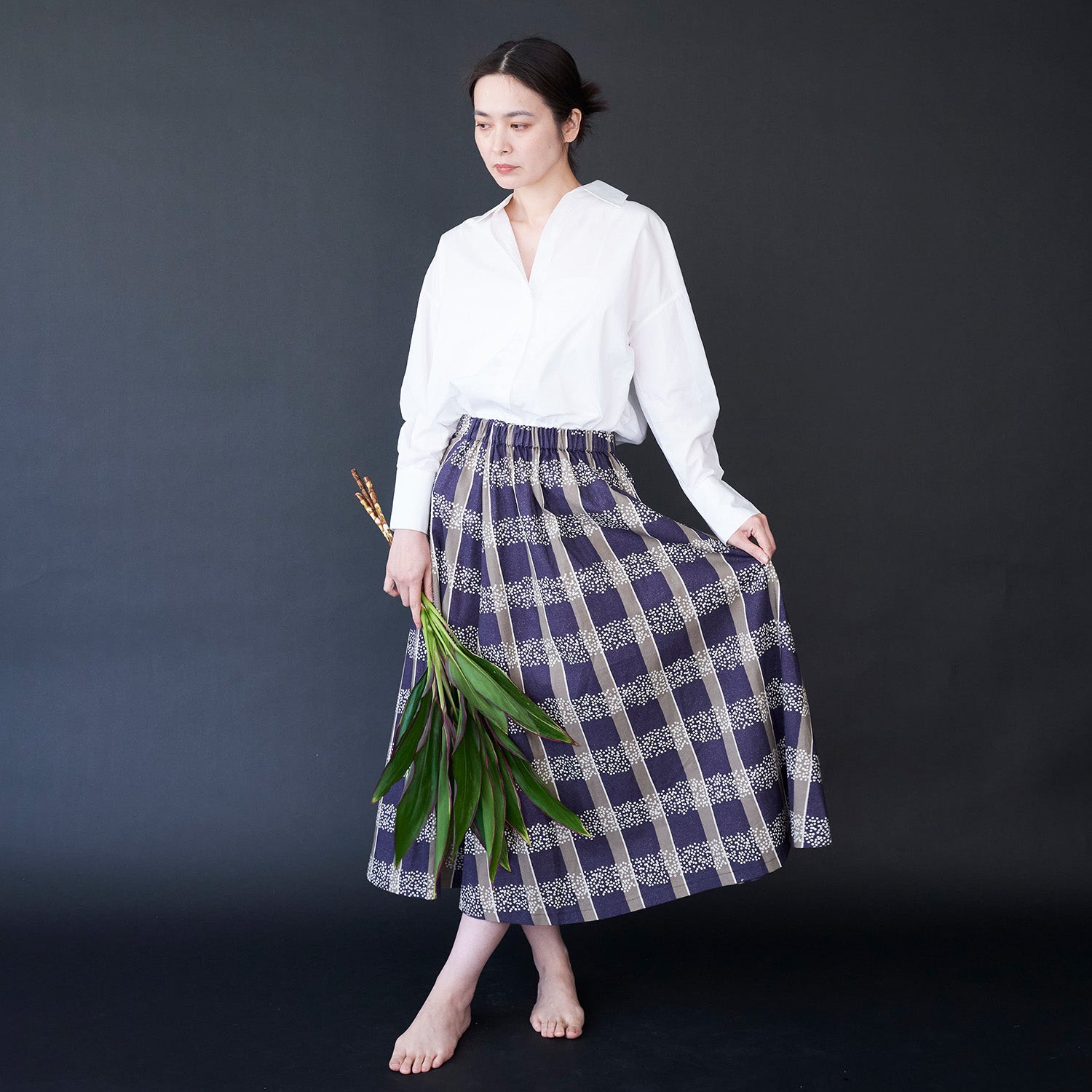 echino Field Cotton Linen Sheeting