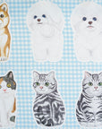 Home Deco Looking Back Animals Cotton Sheeting YGA-86060-1