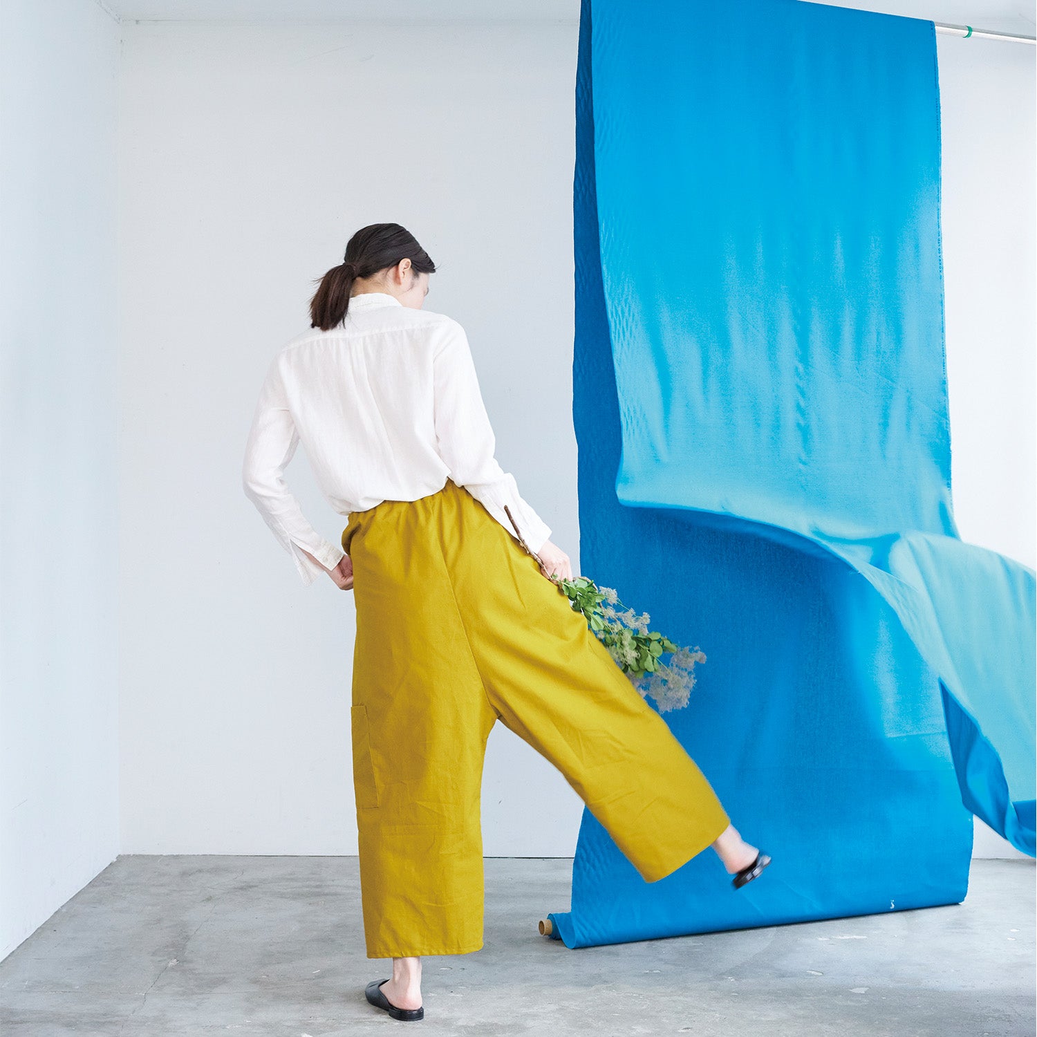 echino Solid Color Cotton Linen Canvas EKX-9800-800