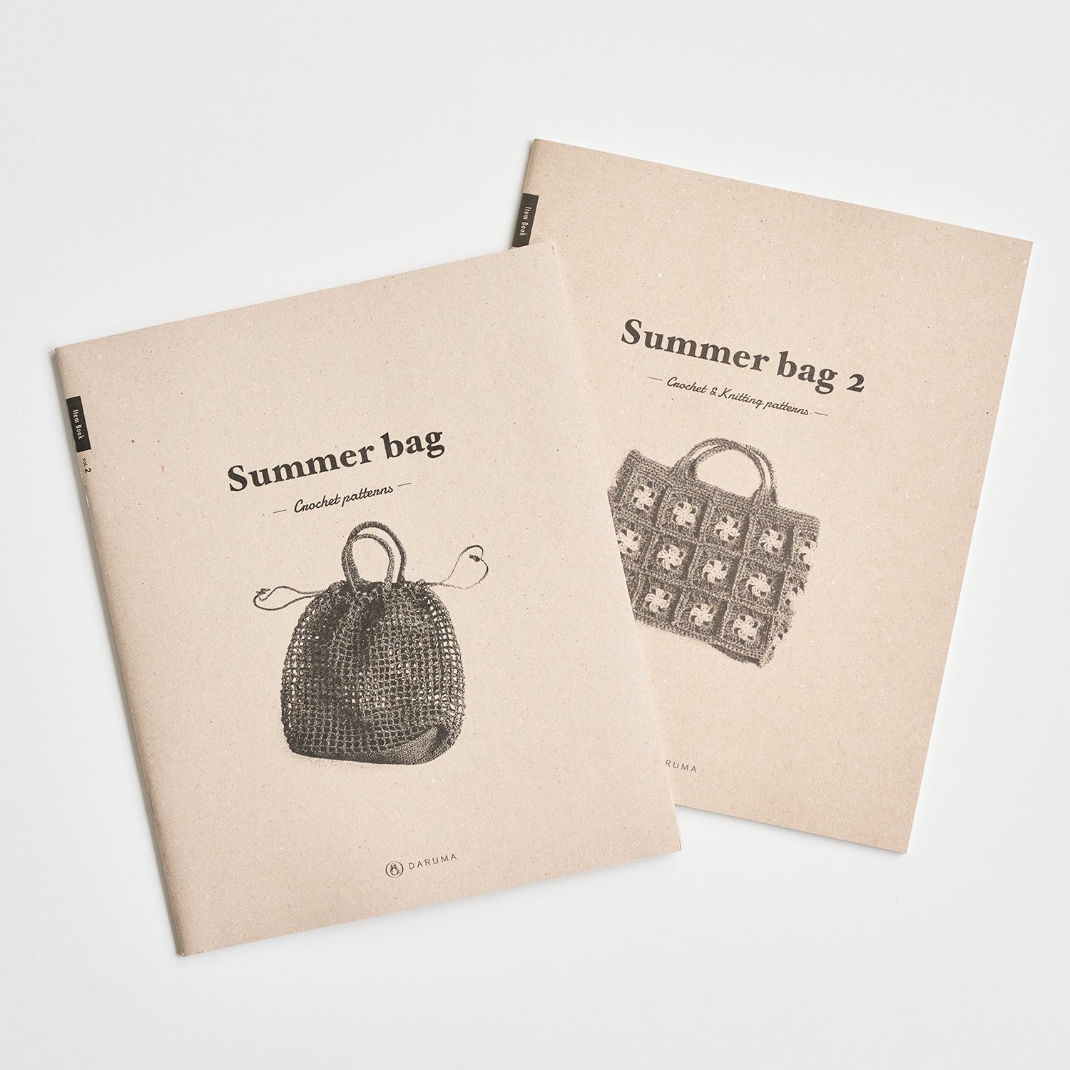 Crochet Booklet | Daruma Summer Bag 2 | Kokka Fabrics