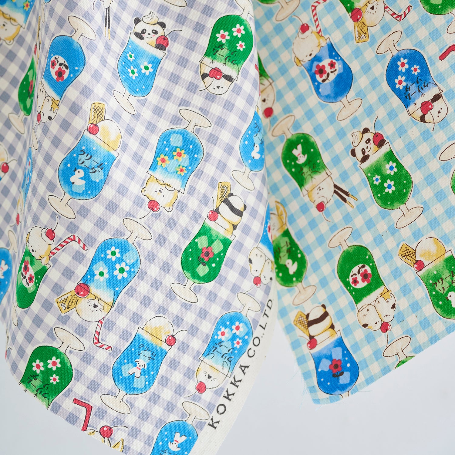 Delicious Animal Cream Soda Cotton Oxford