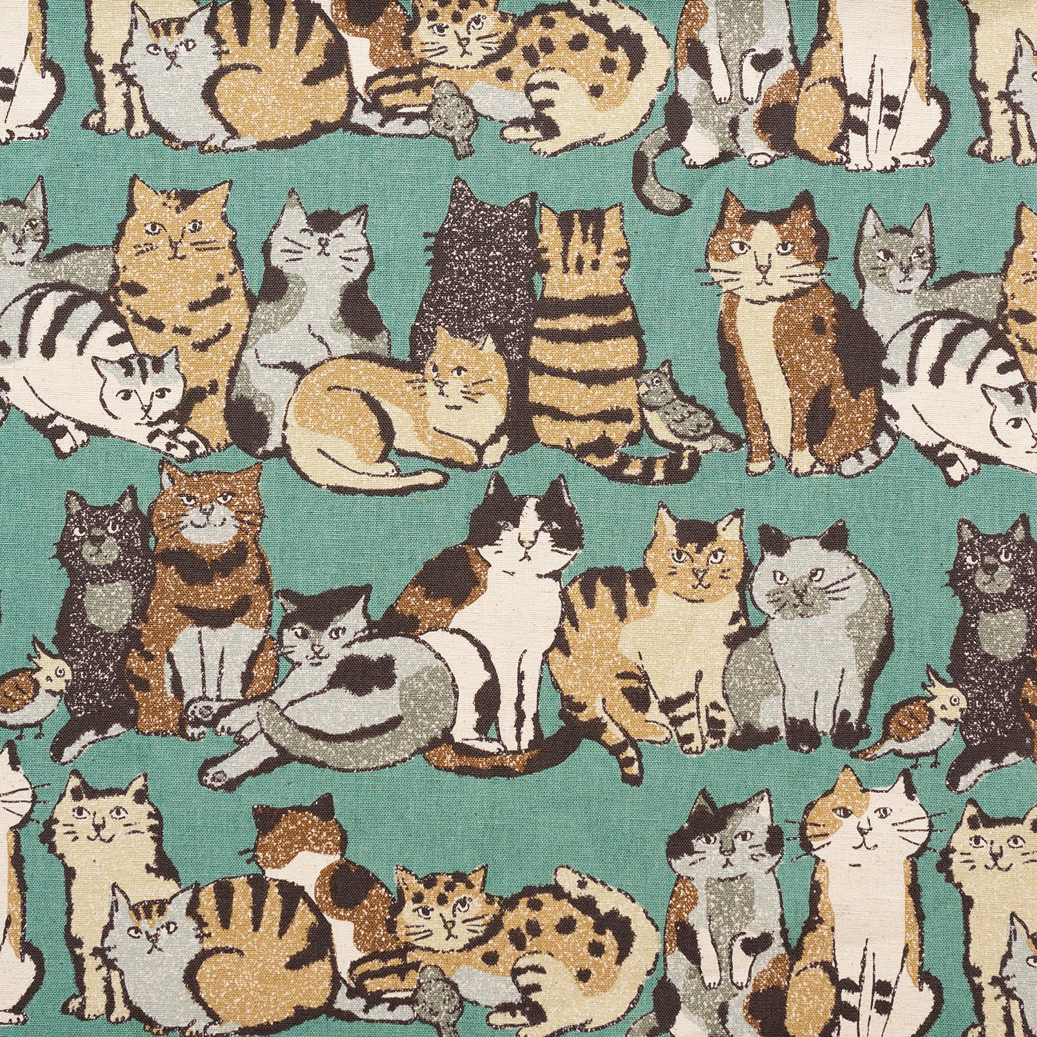 Art Cat Cotton Linen Lightweight Canvas