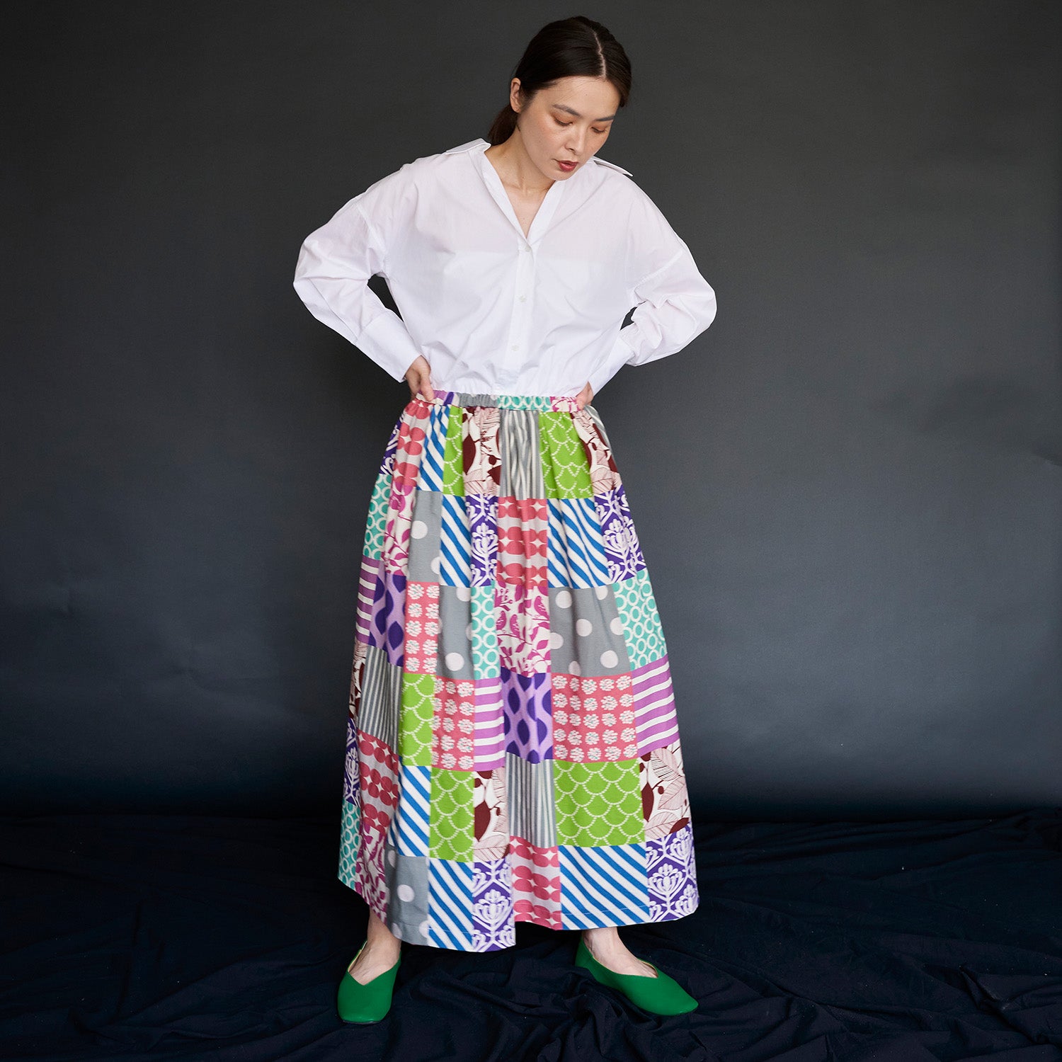 echino Piece Cotton Linen Canvas | Kokka Fabrics