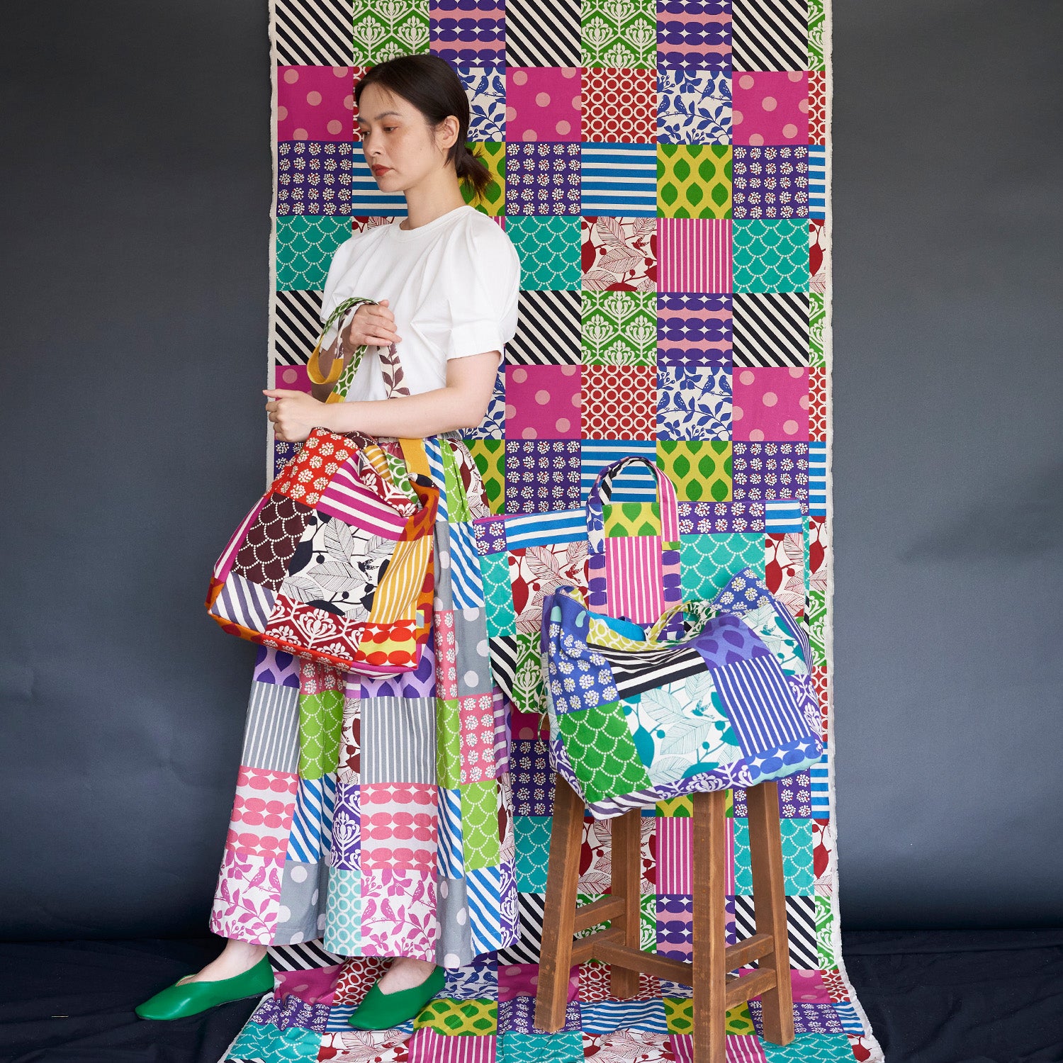 echino Piece Cotton Linen Canvas EKX-98160-62