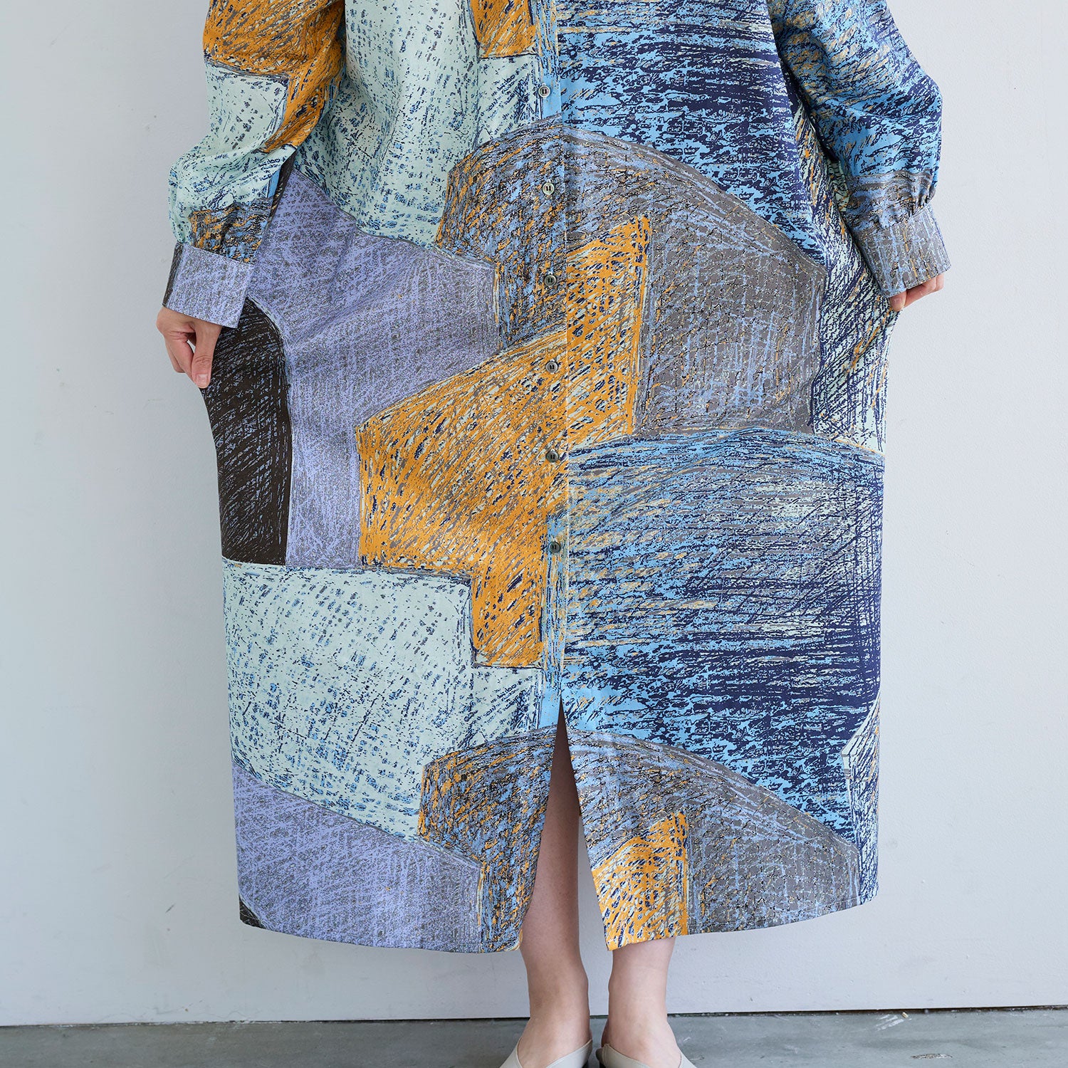 KESHIKI Station City Cotton Viyella EKX-4810-1