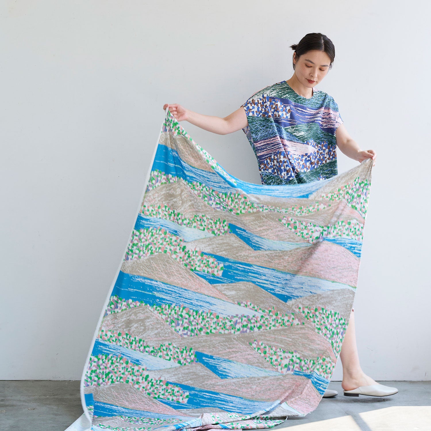 KESHIKI Lake and City Cotton Viyella EKX-4810-2