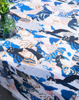 [Fabric Sample] NekoNoe by Ayano Tamuro - Cat Crowd Cotton Sheeting EYX-1800-1