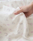 Kitty-cat and Bunny Cotton Double Gauze YPA-66020-2