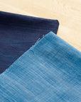 Natural Indigo Yarn-dyed Cotton Solid [15" Width] TMF-015-1