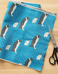 Clocomi Penguin Family Jacquard Fabric TS-2064-1