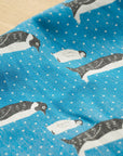 Clocomi Penguin Family Jacquard Fabric TS-2064-1