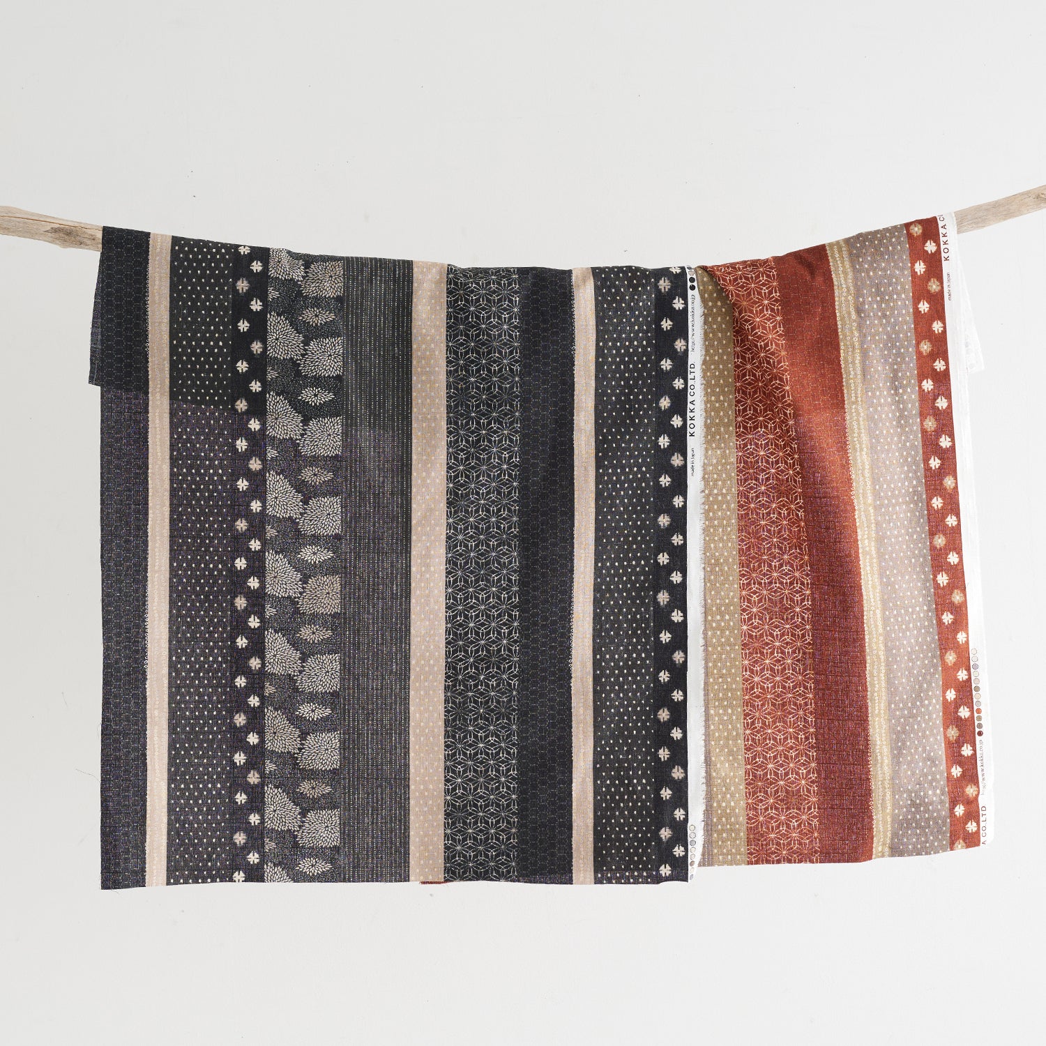 Boro Japan Stripe Cotton Dobby Cloth YKA-36050-2