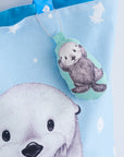 Animania Sea Otter Cotton Sheeting Panel