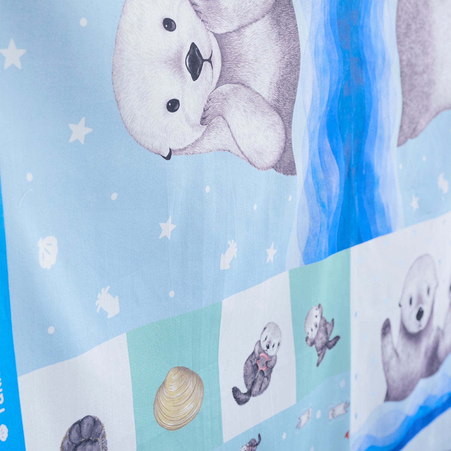 Animania Sea Otter Cotton Sheeting Panel