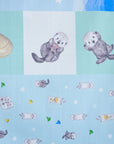 Animania Sea Otter Cotton Sheeting Panel