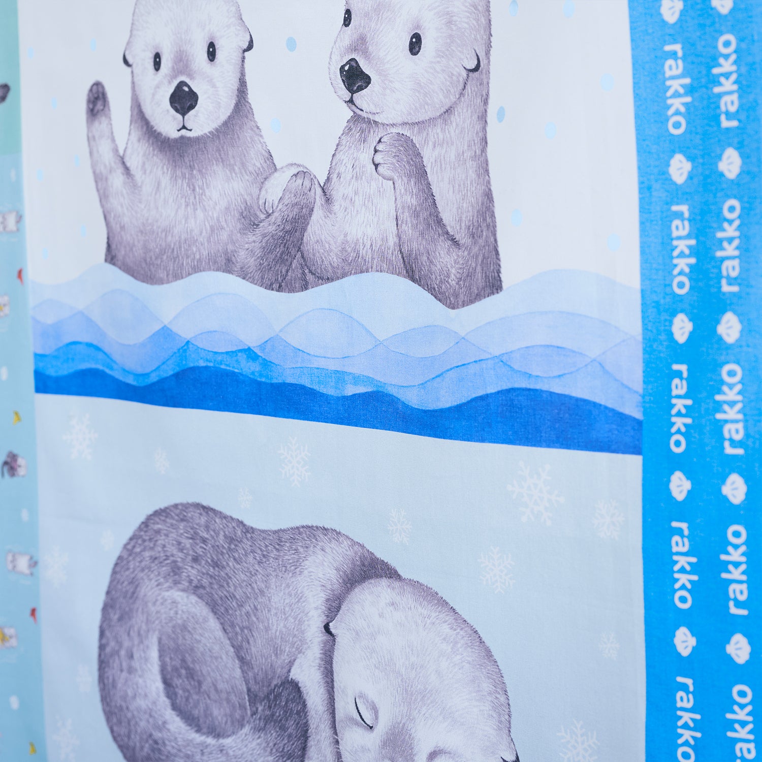 Animania Sea Otter Cotton Sheeting Panel